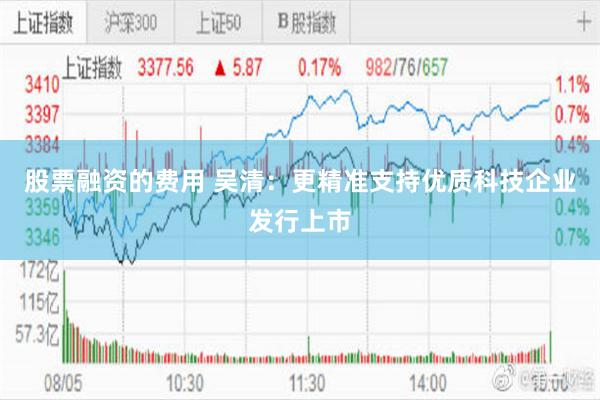 股票融资的费用 吴清：更精准支持优质科技企业发行上市